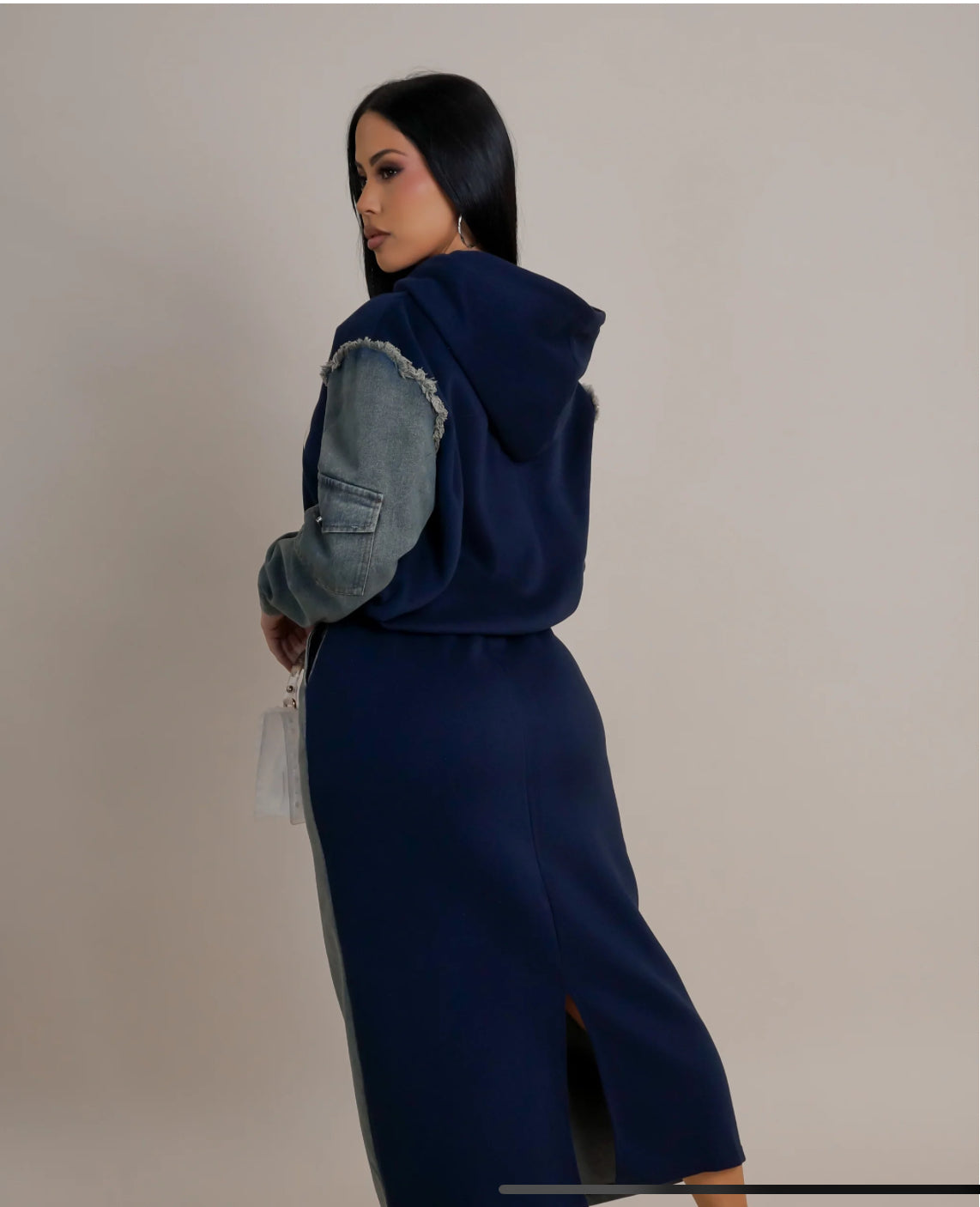 GOING AWAY SKIRT SET - BLUE