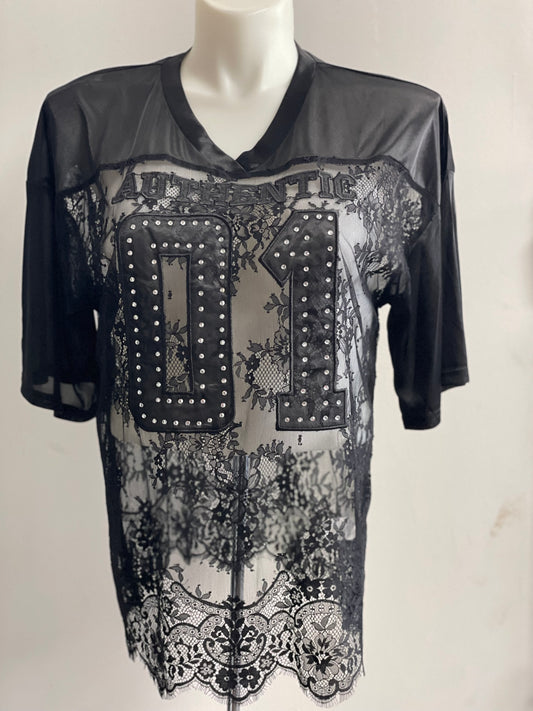 Rhinstone jersey