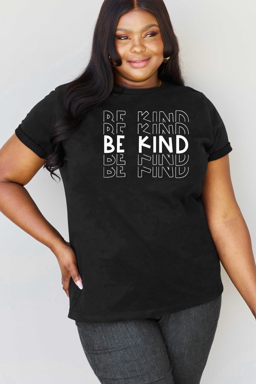 Simply Love Full Size BE KIND Graphic T-Shirt